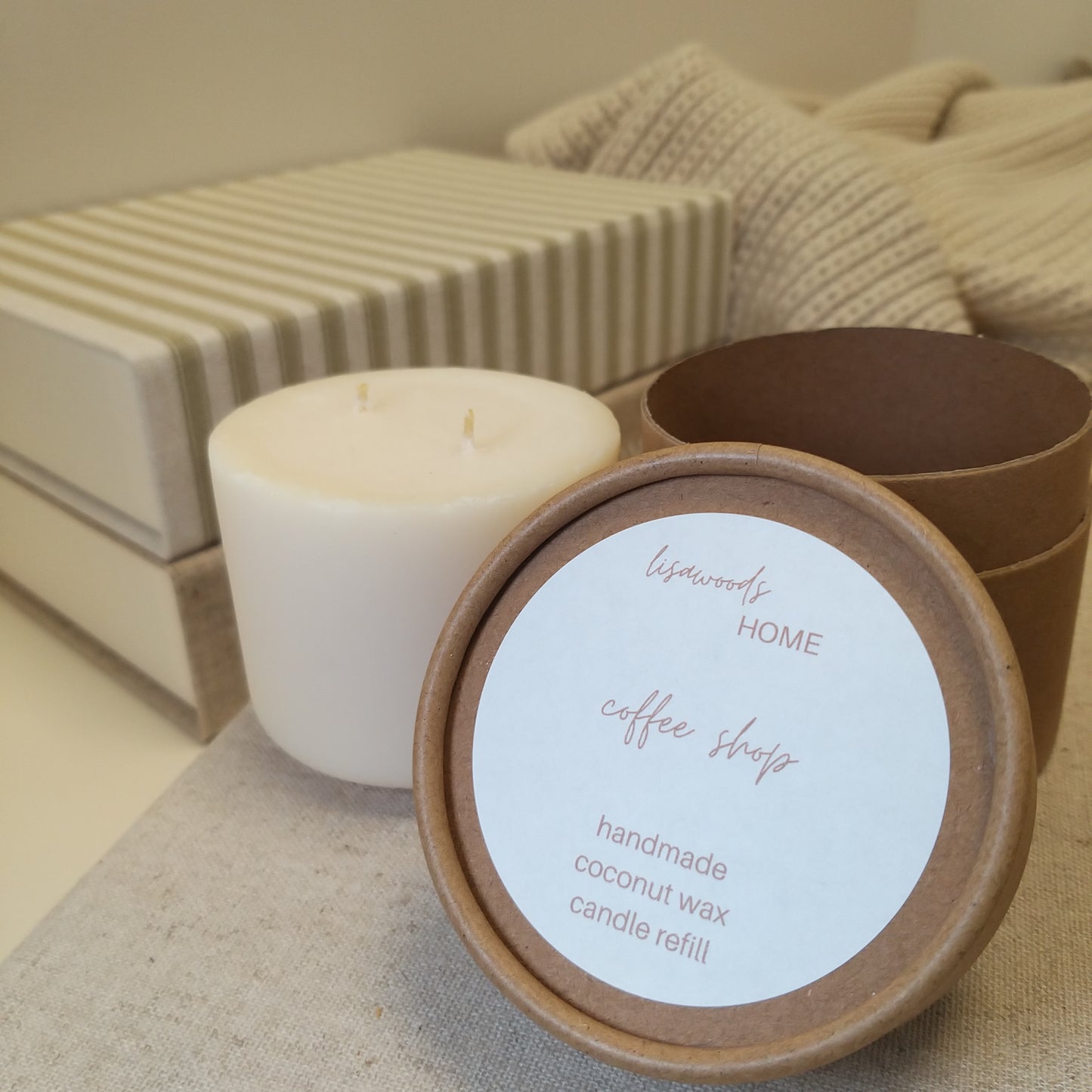 Coffee Shop Candle Refill