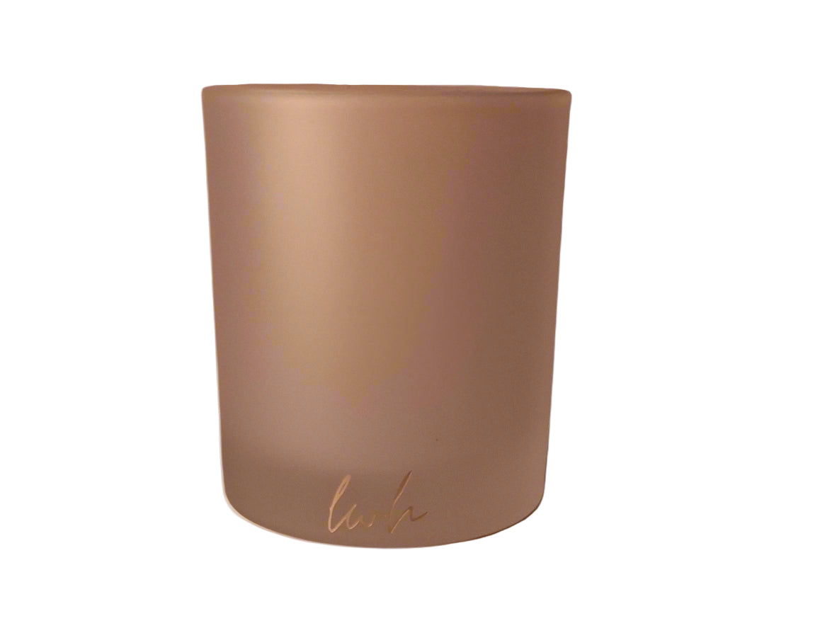 LWH Frosted Candle Jar