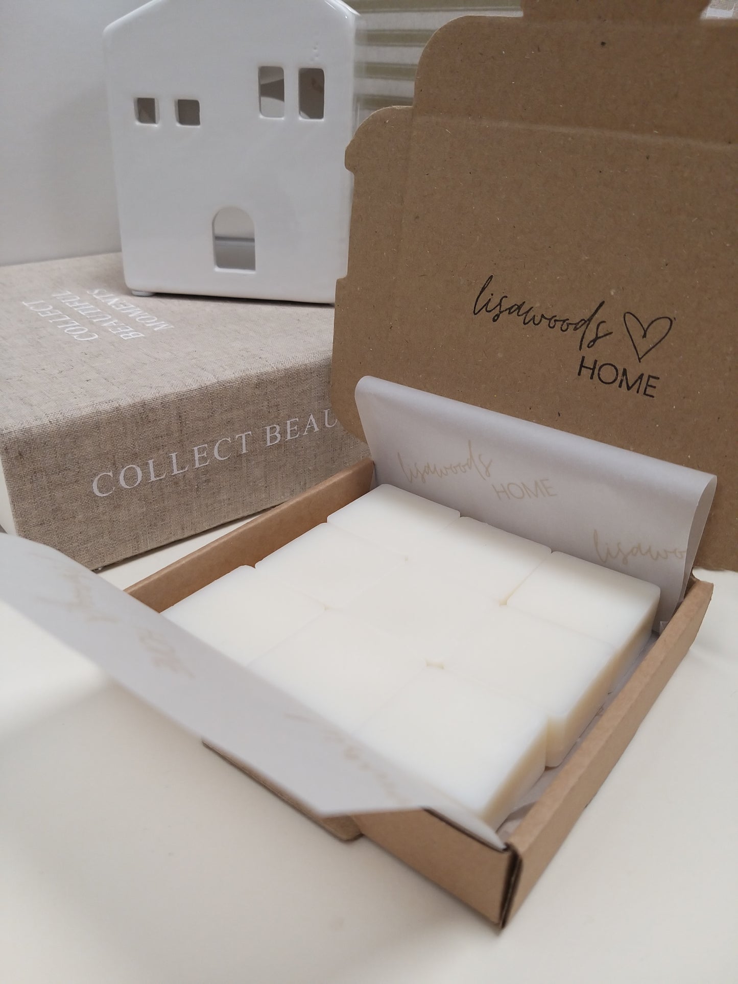 Open box of wax melts