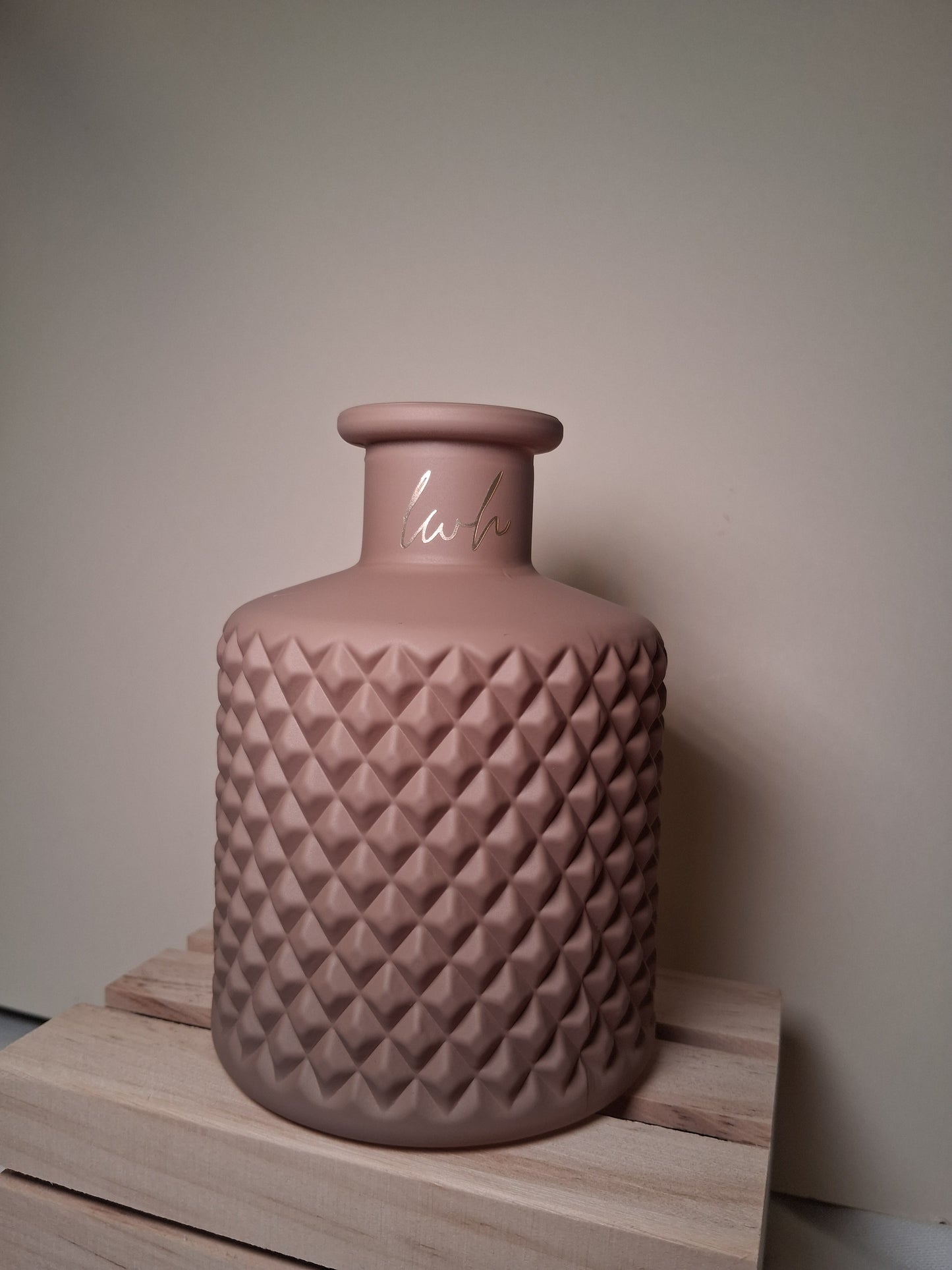 Beige Geo Reed Diffuser Bottle
