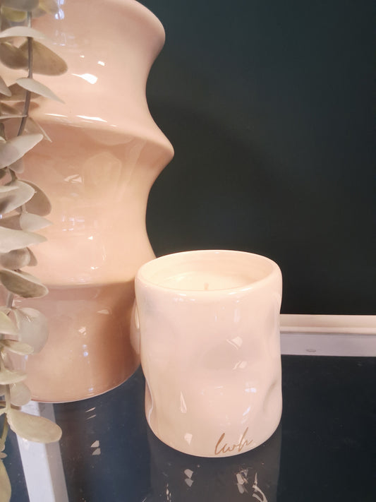 Ceramic Candle - Fresh Bed Sheets