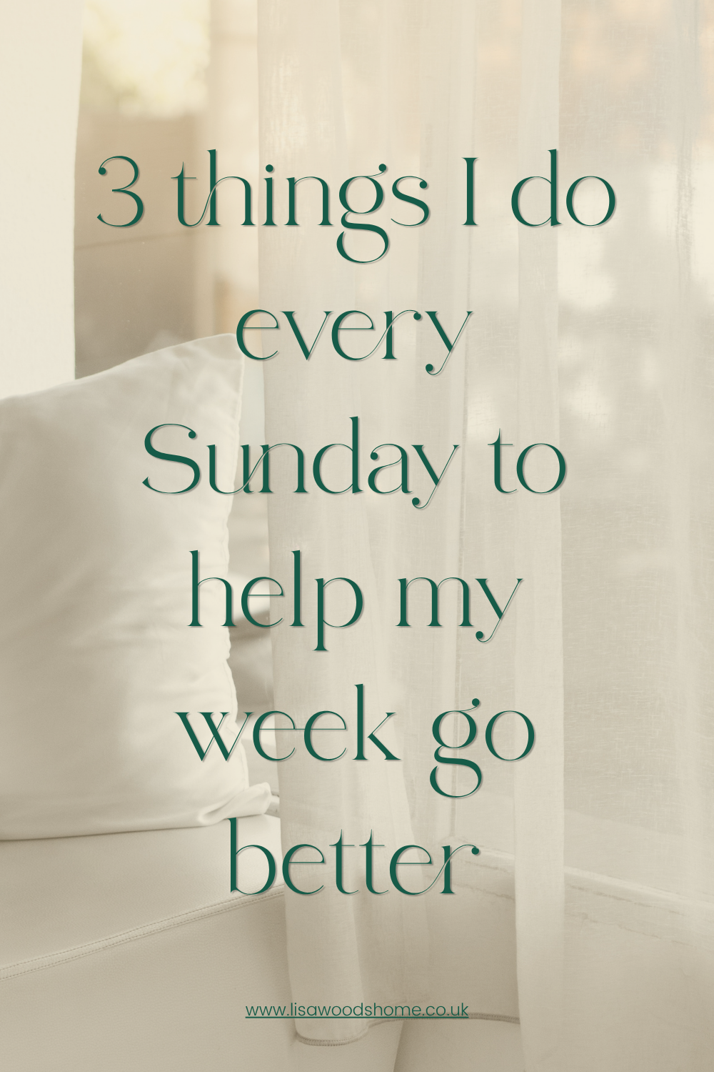The Sunday Reset: 3 Simple Habits for a Stress-Free Week