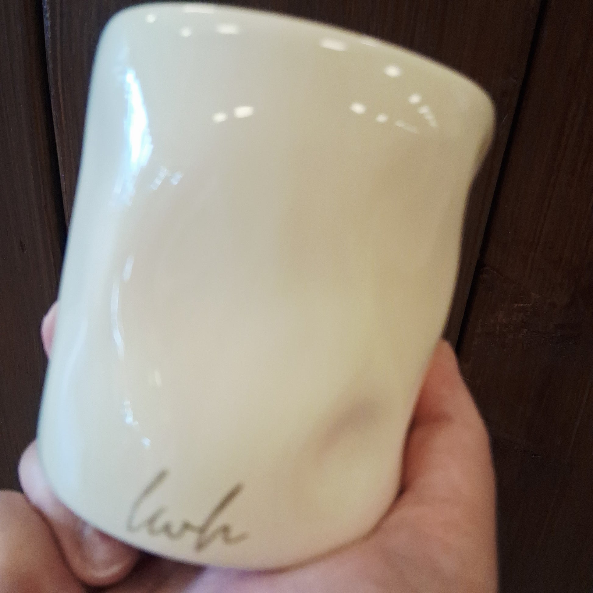 Ceramic candle