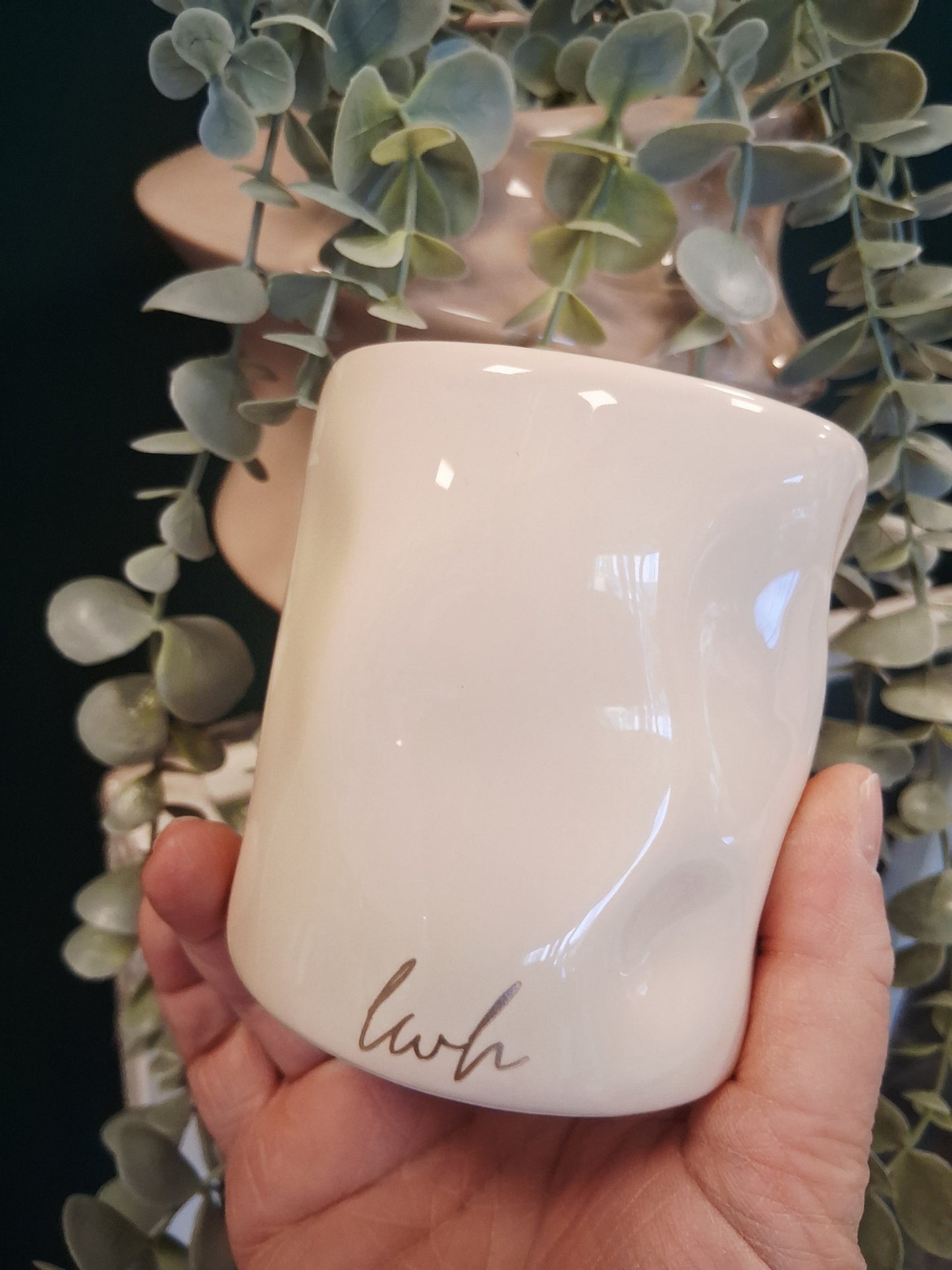 Ceramic Candle - Cashmere Blanket