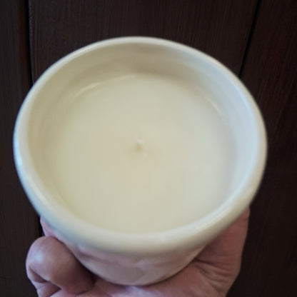Ceramic Candle - Cashmere Blanket