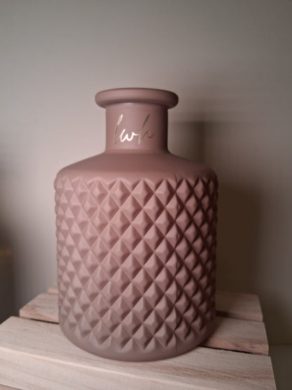 Beige Geo Reed Diffuser Bottle